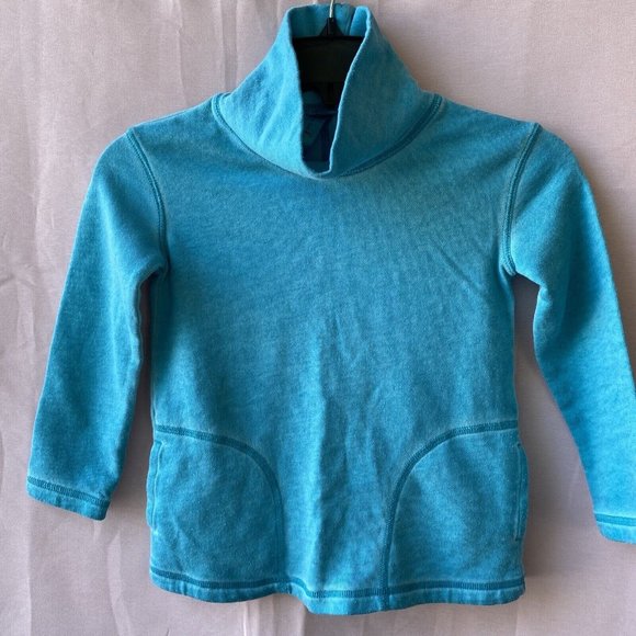 Cherokee Girls Turtleneck Green Long Sleeve With Pockets Size 5T - Picture 1 of 16